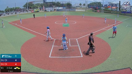 9U DI BLUE VS 9U DI RED - Thu, Jul 31, 2025 1:12 PM to Thu, 3:32 PM