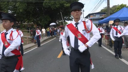 Con desfile, el corregimiento Victoriano Lorenzo celebra 53 años