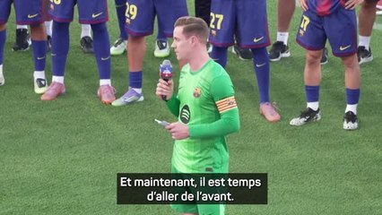 Barcelone - Ter Stegen : "Il est temps d’aller de l’avant"