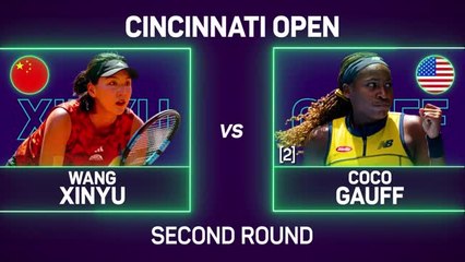 Gauff kickstarts Cincinnati campaign with comfortable win