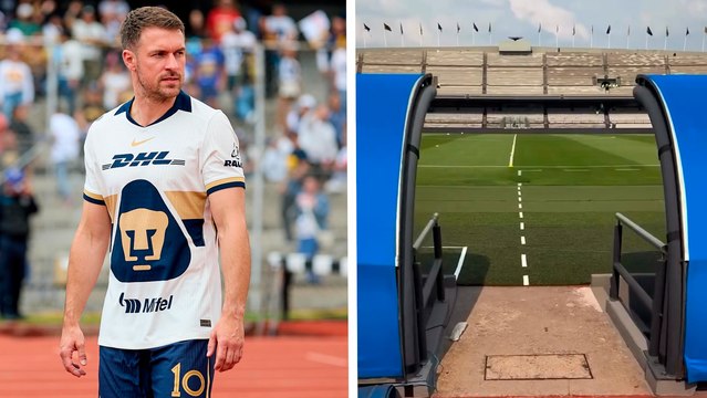 Aaron Ramsey ilusiona a afición de Pumas por posible debut en CU: Todo listo en casa