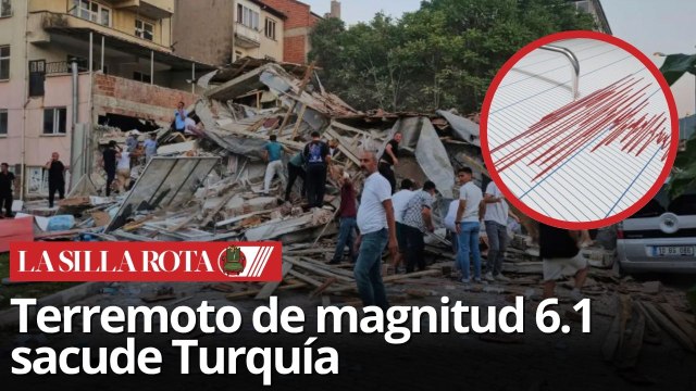Sismo de magnitud 6.1 en Turquía deja heridos y derrumbes
