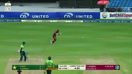 WI vs PAK 2nd ODI: West Indies Level Series with Exciting Win 🏏
