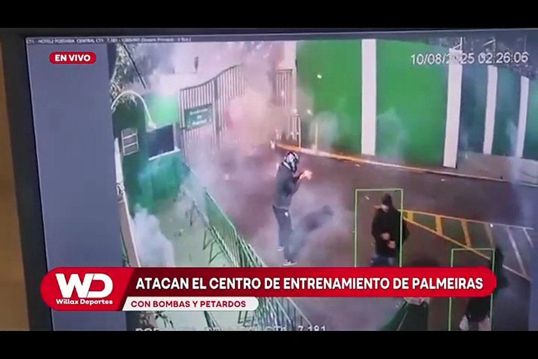 ATACAN EL CENTRO DE ENTRENAMIENDO DE PALMEIRAS | Willax
