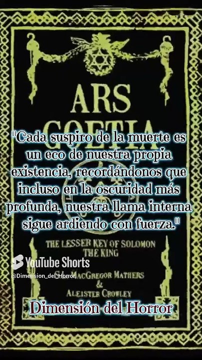 💠 Frase 19 🕷 Demonología 💠