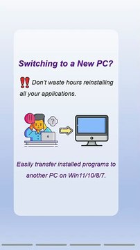 Easily Transfer Installed Programs to Another PC on Win 11/10/8/7