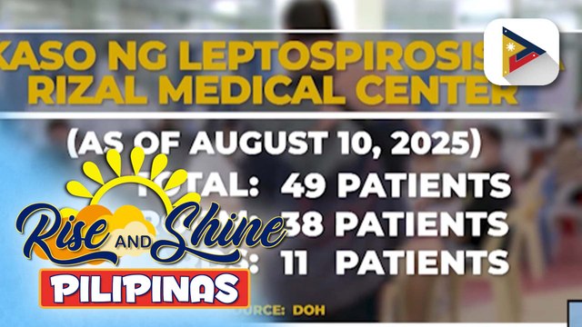 DOH hospitals, naka-alerto na kasunod ng pagtaas ng kaso ng leptospirosis; fast lane, binuksan sa piling ospital | Vel Custodio