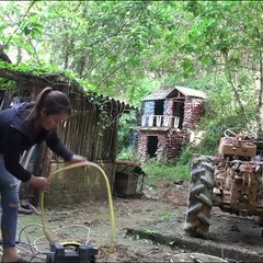 "Genius Girl Restarts Kubota Agricultural Machine After 30 Years – Incredible Restoration Challenge"