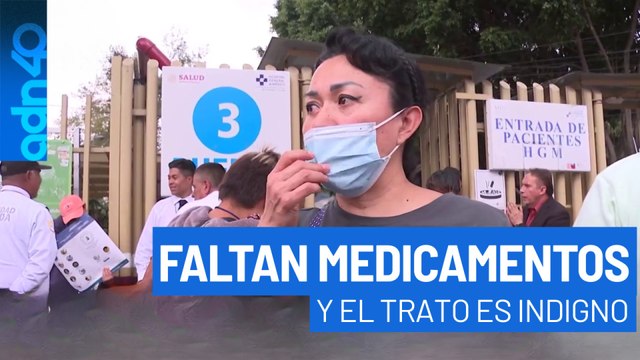Faltan medicamentos, no hay instalaciones adecuadas, el trato es indigno o ni siquiera hay atención