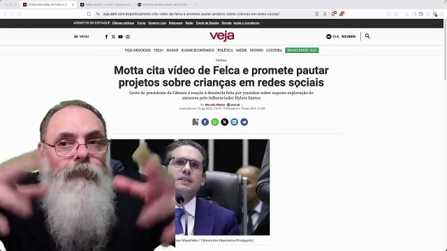 ESQUERDA e HUGO MOTTA querem USAR VÍDEO do FELCA para CENSURA de REDES SOCIAIS