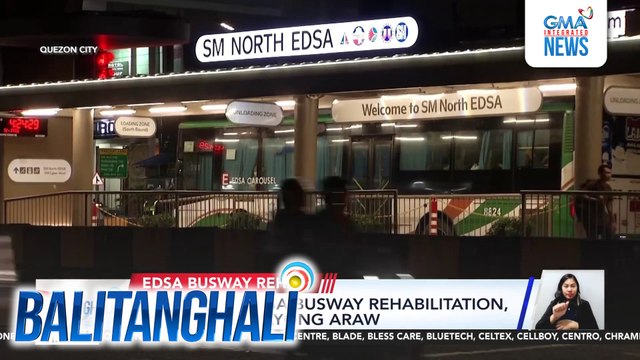 Phase 1 ng EDSA Busway rehabilitation, simula na ngayong araw | Balitanghali