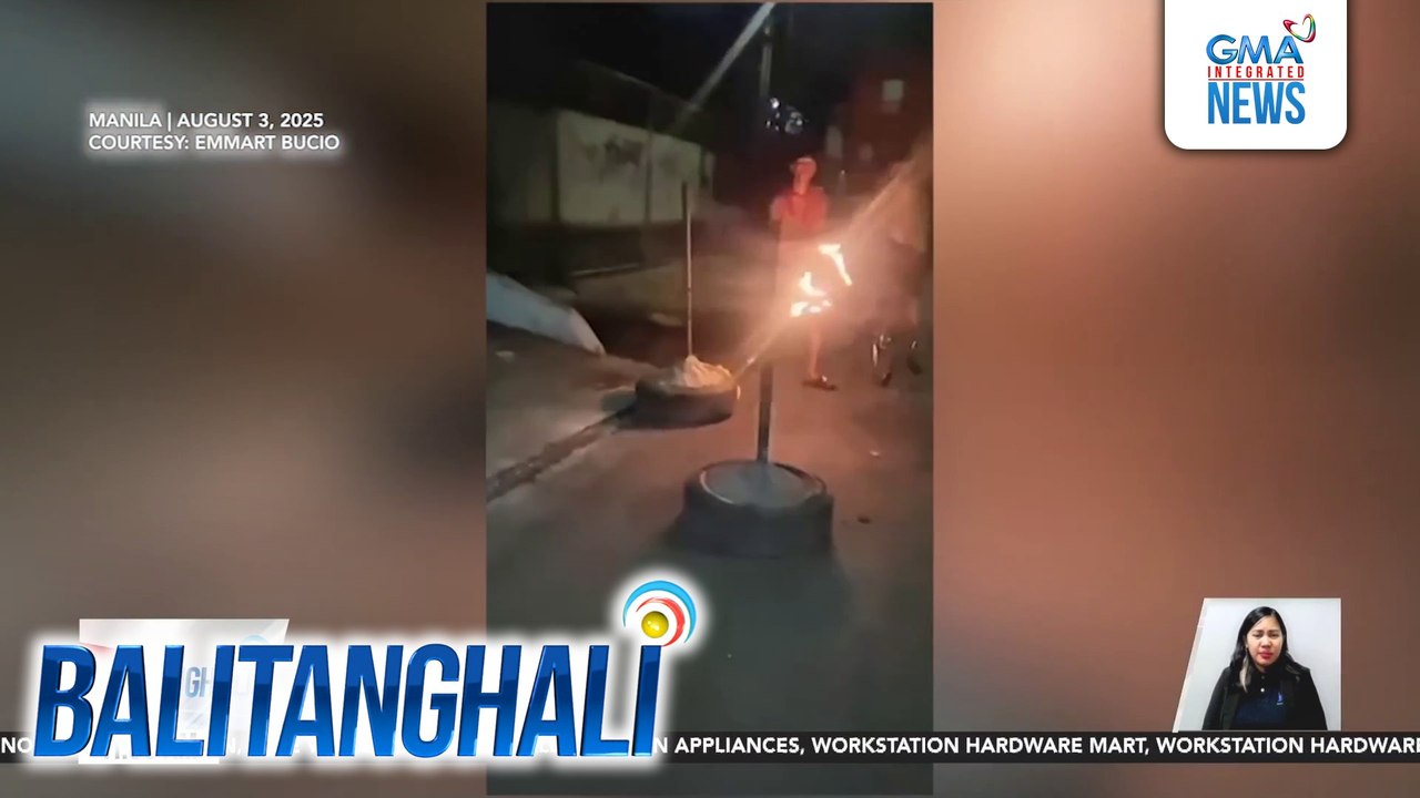 Ilang residente sa Brgy. 104, inireklamo ang mabahong amoy mula sa sinusunog na tanso | Balitanghali