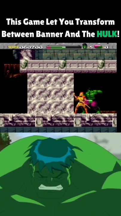 This Game Let You Transform Between Banner And The HULK!