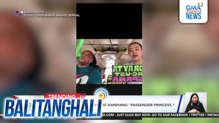 Kulitan ng jeepney driver at kaniyang "passenger princess," kinatuwaan online | Balitanghali