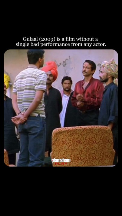 This wasn’t just a movie, it was a reminder that silence can be the loudest truth 🤫🎬✨🔥  #GlamSham #celebs #Bollywood #FilmLovers #Gulaal  [ GlamSham, CinemaWithSoul, ActingMasterclass, FilmLovers, Bollywood, Celebs, Gulaal ]