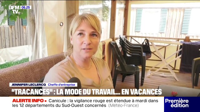 Je pars avec mon ordinateur et je peux tout checker : ces Français qui télétravaillent en vacances