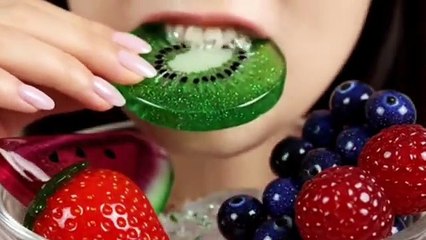 1 Hour Eating Food Made of Glass The Most Satisfying AI ASMR 🍤🦞🍣