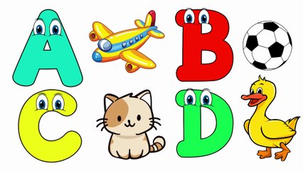 A for Aeroplane Song ✈️ | ABC Alphabet Song for Kids | Learn Letters & Words
