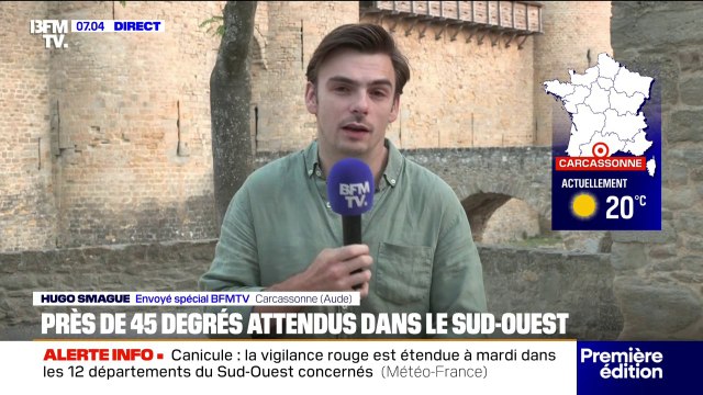 Canicule: 42 degrés attendus dans l'Aude