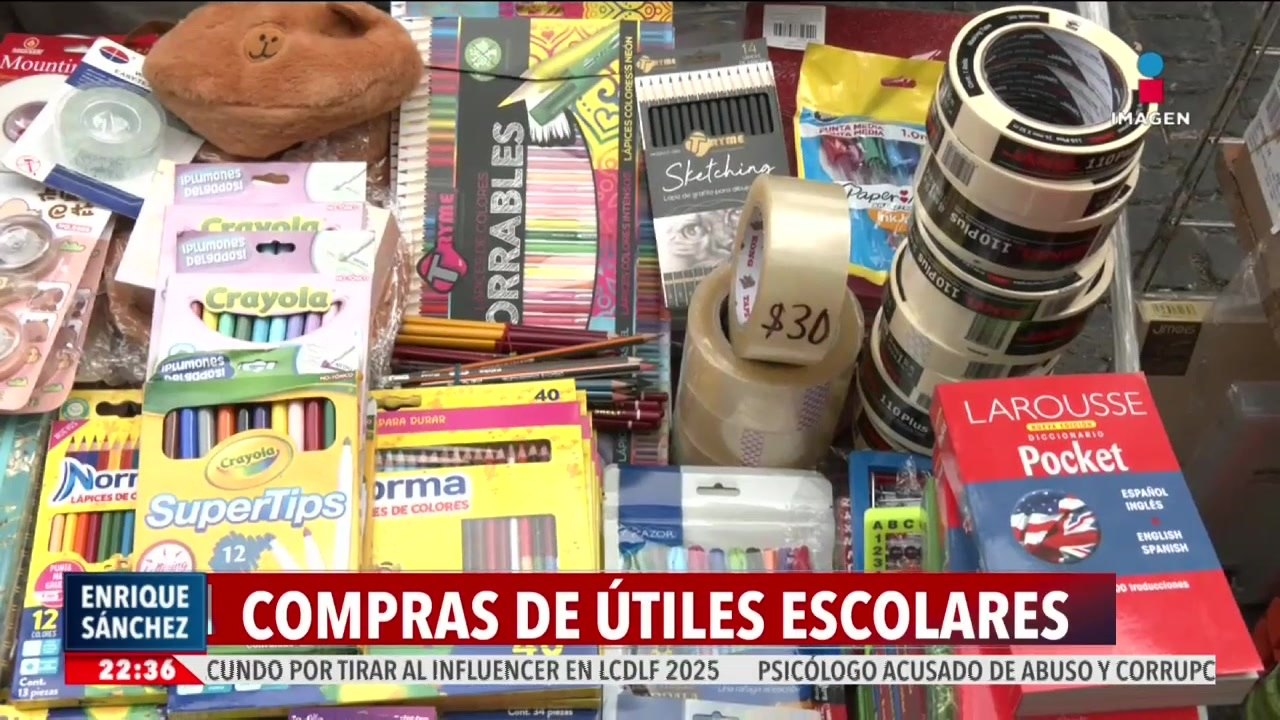Regreso a clases: ¿Dónde comprar los útiles escolares a precios accesibles?