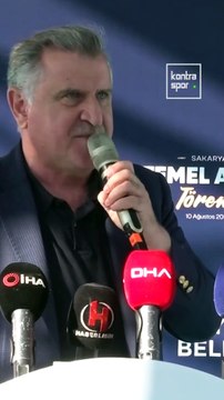 Bakan Bak, Sakarya'da Spor Yatırımları Tanıtım ve Temel Atma Töreni nde konuştu