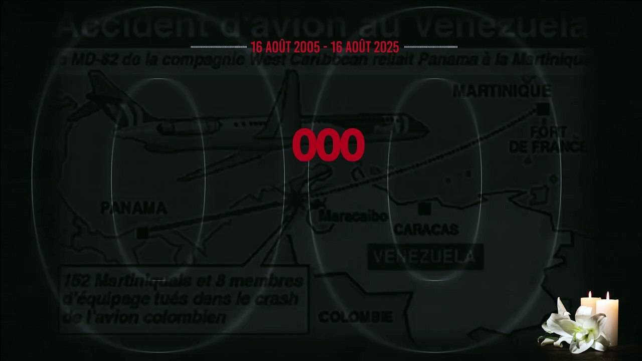 PRESENTATION SUPPLEMENT SOUVENIR CRASH 2005 FRANCE-ANTILLES
