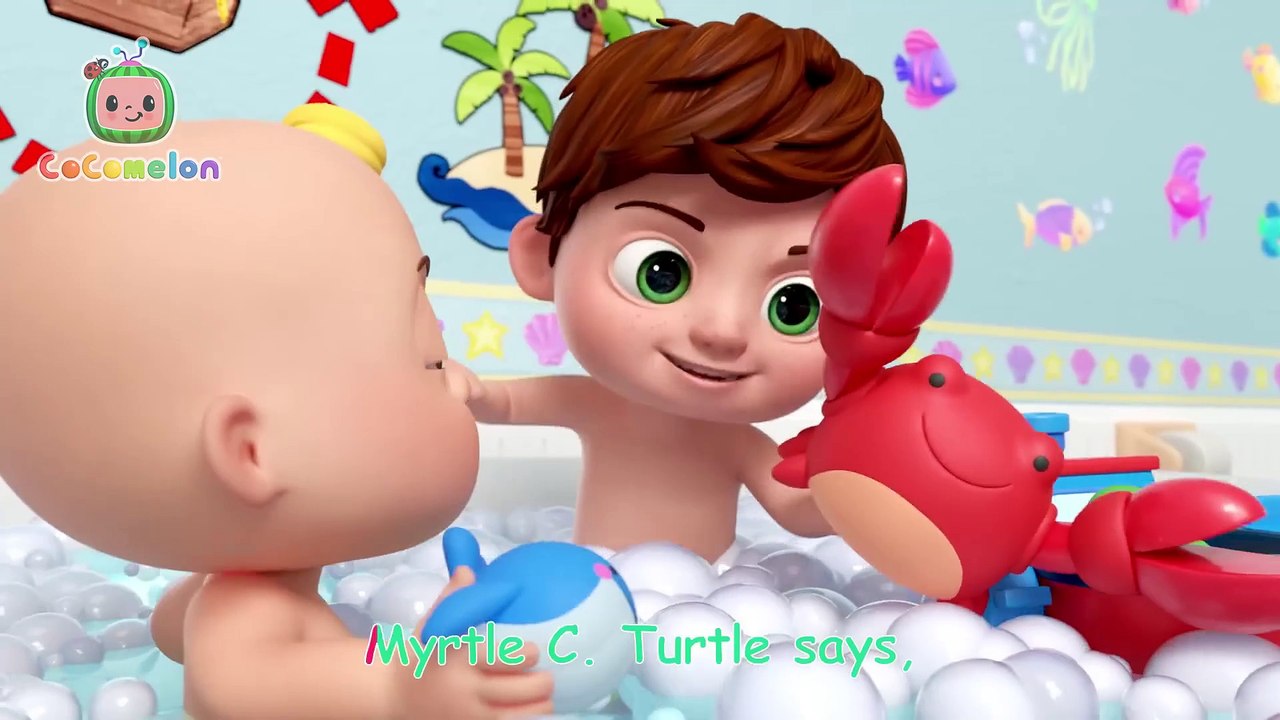 Bath Songs for Bath Time with Sea Animals! _ CoComelon Nursery Rhymes & Kids Songs