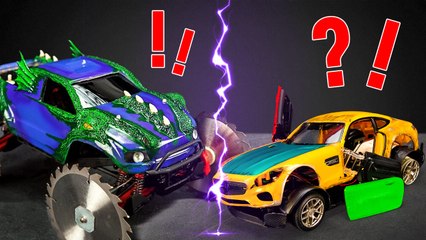 $1 DIY Car vs $10,00,000 MONSTER Car – Who WINS the ULTIMATE Race?!