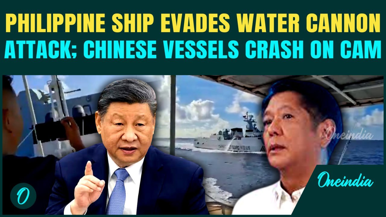 South China Sea BREAKING: Philippine Vessel Harassed, China’s Warship And Coast Guard Ship Collide