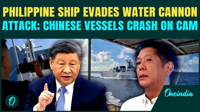 South China Sea BREAKING: Philippine Vessel Harassed, China’s Warship And Coast Guard Ship Collide
