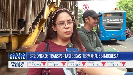 Hasil Survei BPS: Biaya Transportasi Bekasi Termahal se-Indonesia, Tembus Rp1,9 Juta per Bulan