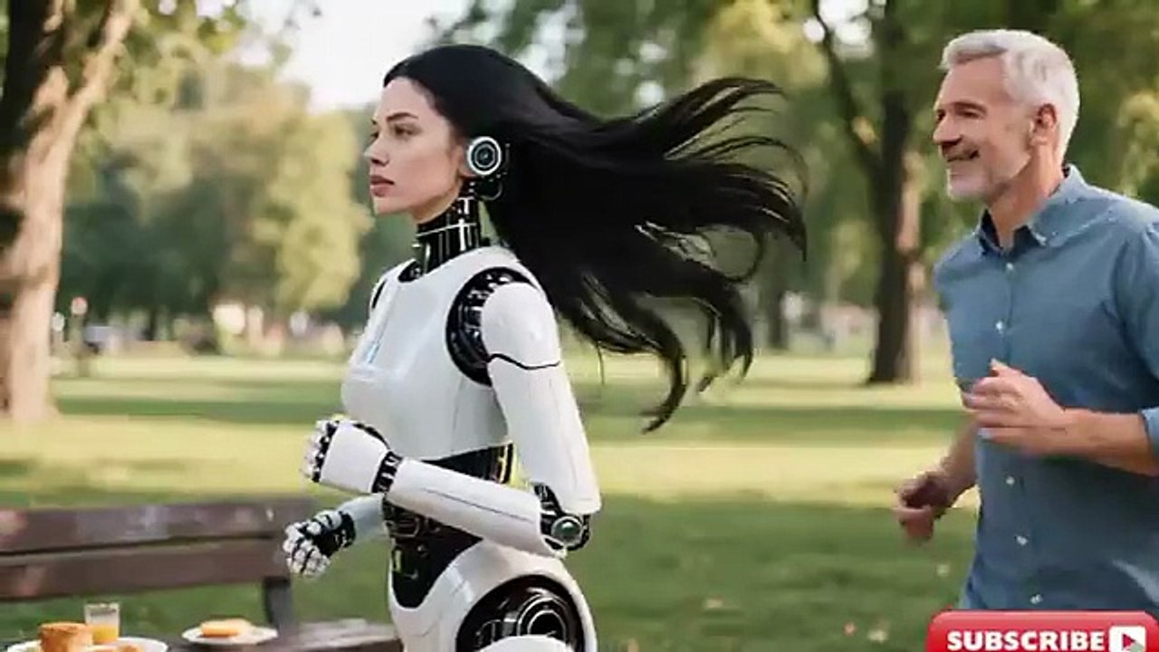 My AI Companion_ A Day in the Life #ai #robot #aiart #robot #short