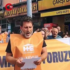 Emekli hakları için Kemalpaşa’da eylem: 'Bu karanlığı birlikte aşacağız'