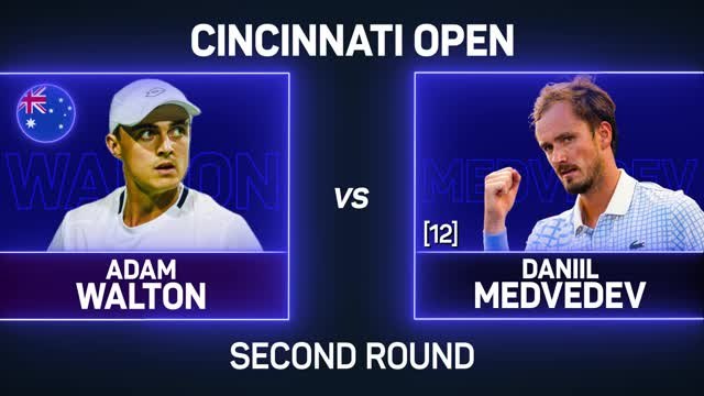 Medvedev suffers shock defeat to World No.85 Walton
