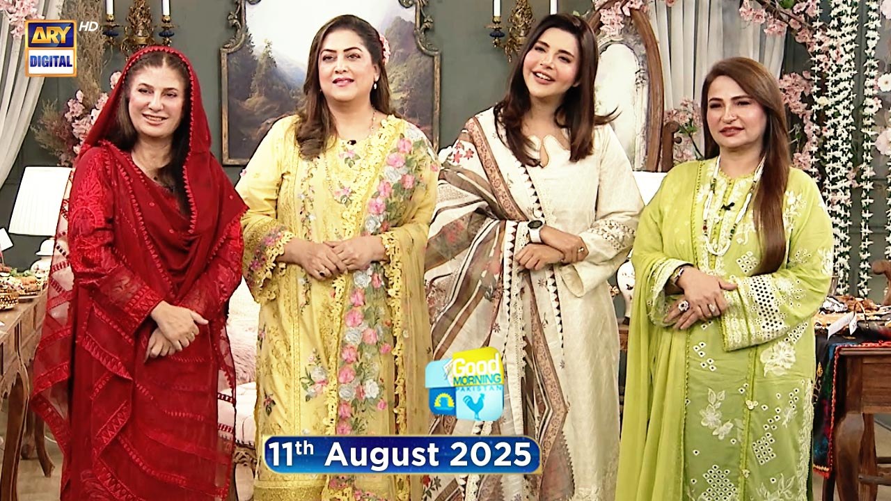 Good Morning Pakistan | Hamare Mulk Ki Culture Aur Laziz Khaney Special 11th August 2025