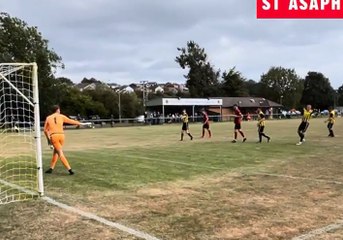 Behind the goal highlights of Porthmadog’s 3-0 win at St Asaph