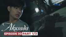 Akusada: The lead investigator suffers a terrible accident! (Episode 30 - Part 1/3)Aired (August 11, 2025): Nasangkot sa malubhang aksidente ang lead investigator sa kaso ni Joi (Max Collins) habang hinahabol si Tristan (Marco Masa). #GMANetwork #GMADrama