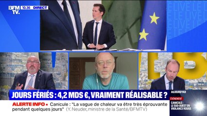 Jours fériés : 4,2 milliards d'euros, vraiment réalisable ? - 11/08