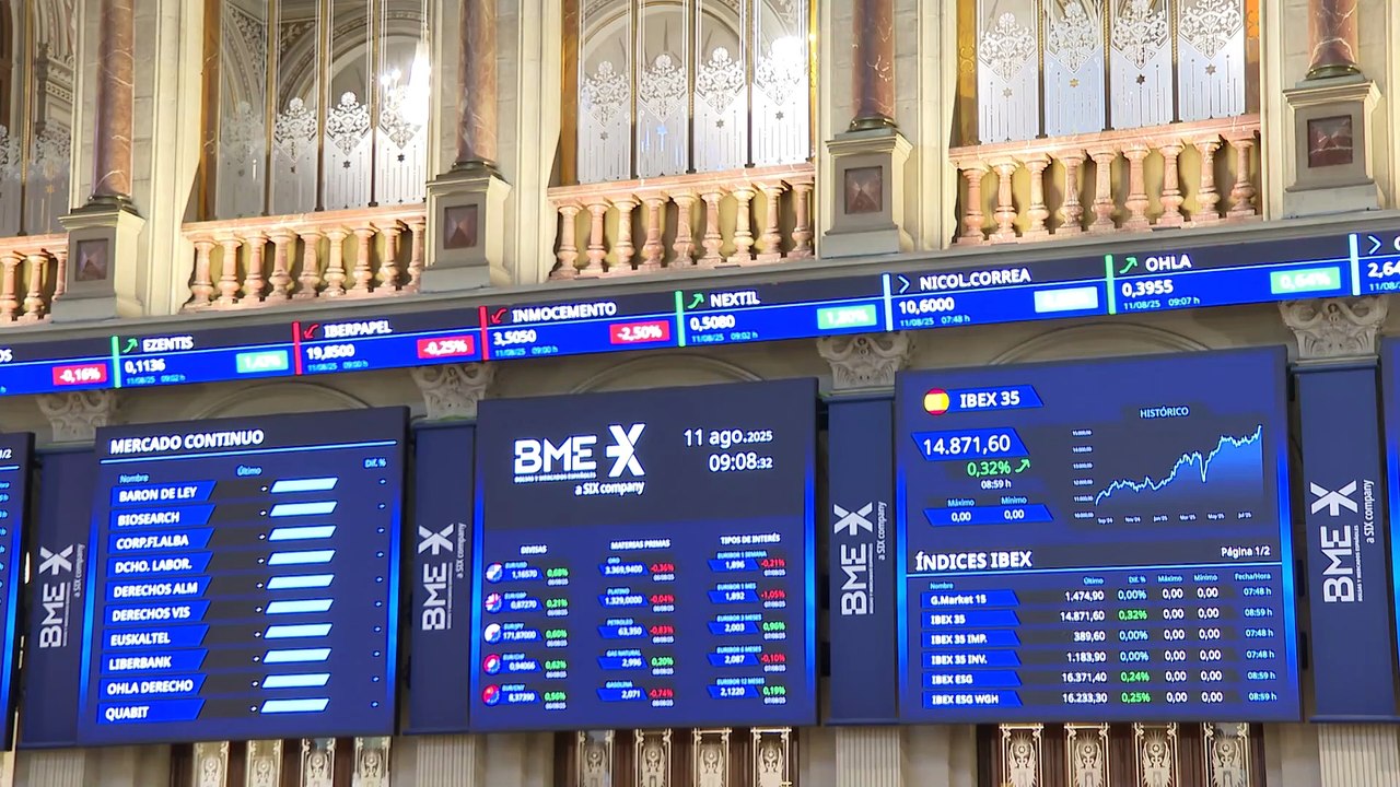 El Ibex 35 sube un 0,3% en la apertura y marca nuevos máximos desde 2008
