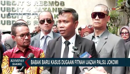 [FULL] Babak Baru Kasus Pencemaran Nama Baik Jokowi, Apa Hasil Periksa Polisi? | KOMPAS SIANG