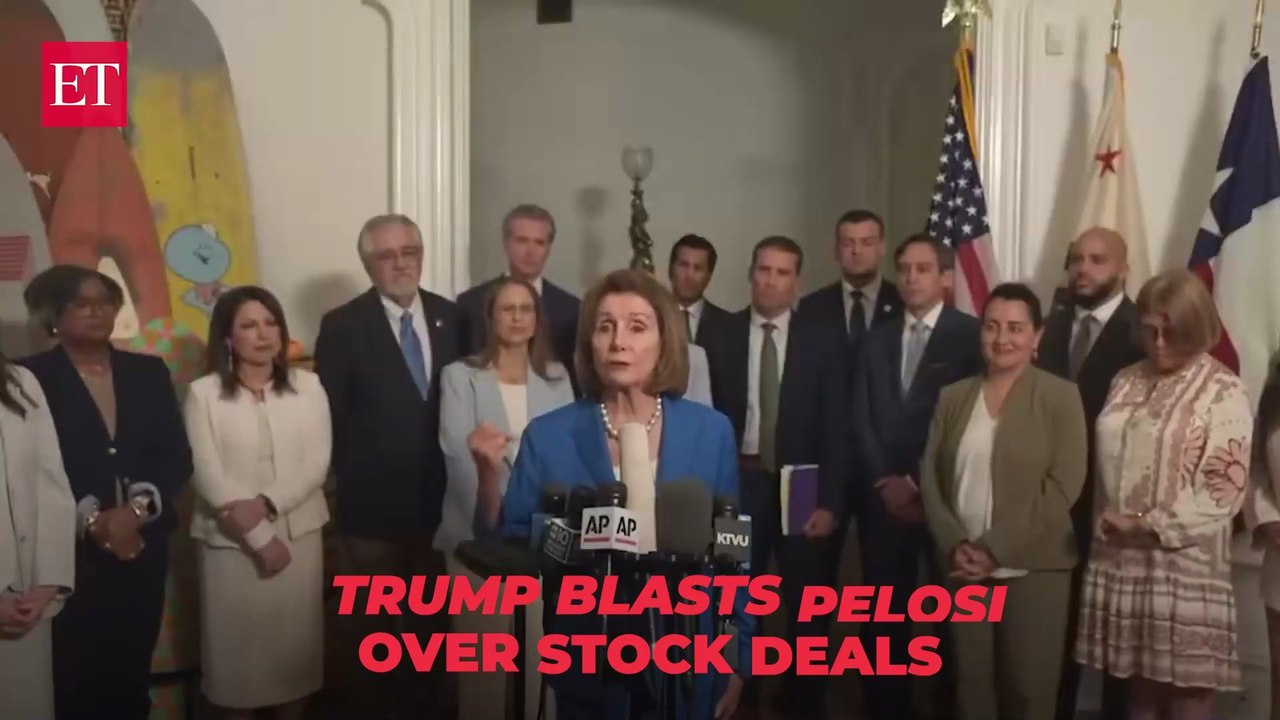 ‘Disgusting degenerate’: Trump accuses Pelosi of insider trading, makes serious claim about husband