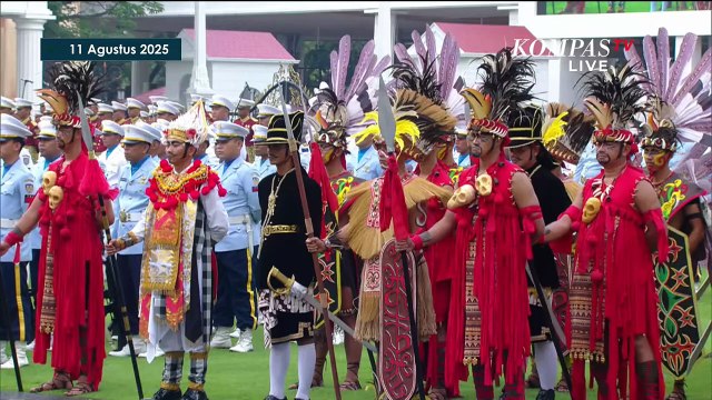 [FULL] Prabowo Sambut Presiden Peru hingga Dina Boluarte Beri Gesture Love ke Siswa SD di Istana