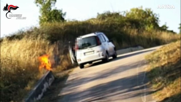 Incendio a Montemiletto, un arresto grazie alle telecamere di sorveglianza