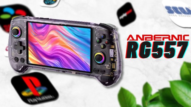 Anbernic RG 557 la MEILLEURE console RÉTROGAMING de 2025 !