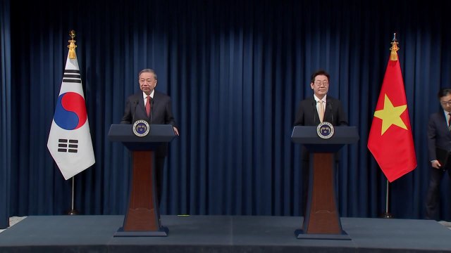 한-베트남 정상회담... 1,500억 달러 교역 달성 노력 / YTN
