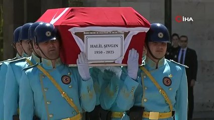 Liderler, TBMM’deki bakan cenazesinde buluştu