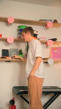 J4 - Vide poche en 3D ! Ça aurait pu être pire mais ça aurait pu être mieux mdrr, faut dire que c’était pas la forme la plus adaptée à imprimer en 3D. Si y’a des expérimentés, j’suis preneur de conseil sur celui là 🙏🏼 #3dprint #design #decoration