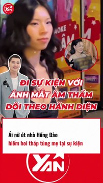 Ái nữ út nhà Hồng Đào hiếm hoi tháp tùng mẹ tại sự kiện