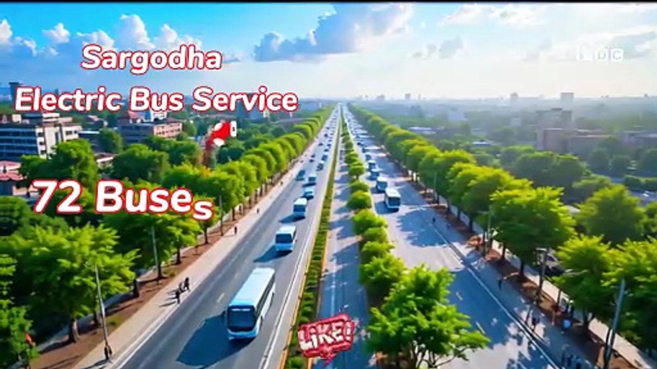 Sargodha First Ever Green Electric Buses Arrive in Sargodha | واقعی نیا دور! سرگودھا کی گرین بس سروس