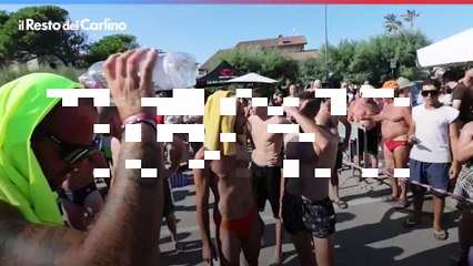 Palio della Cuccagna a Casalborsetti. Il video del vincitore